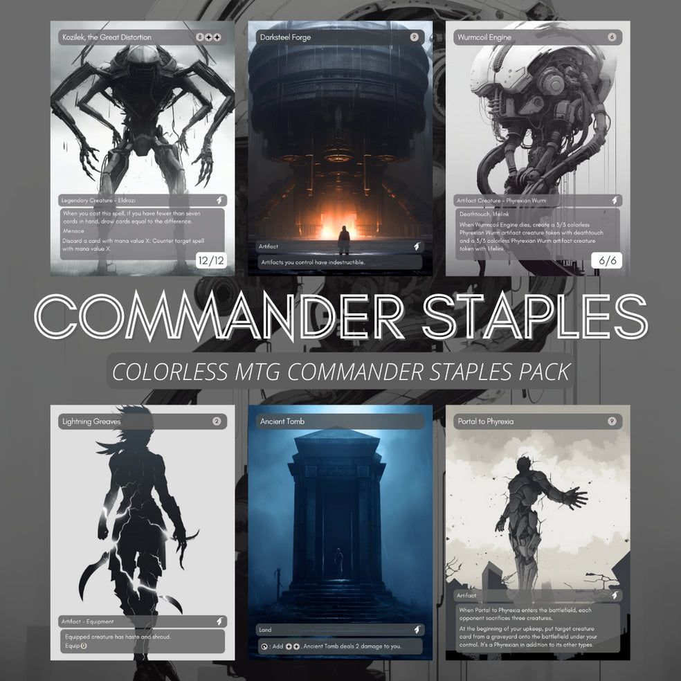 Commander Staples: Colorless (Proxy)