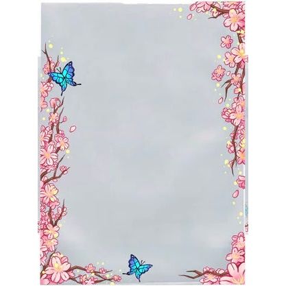 Border Sleeves: Cherry Blossom (JP Size) (60ct)