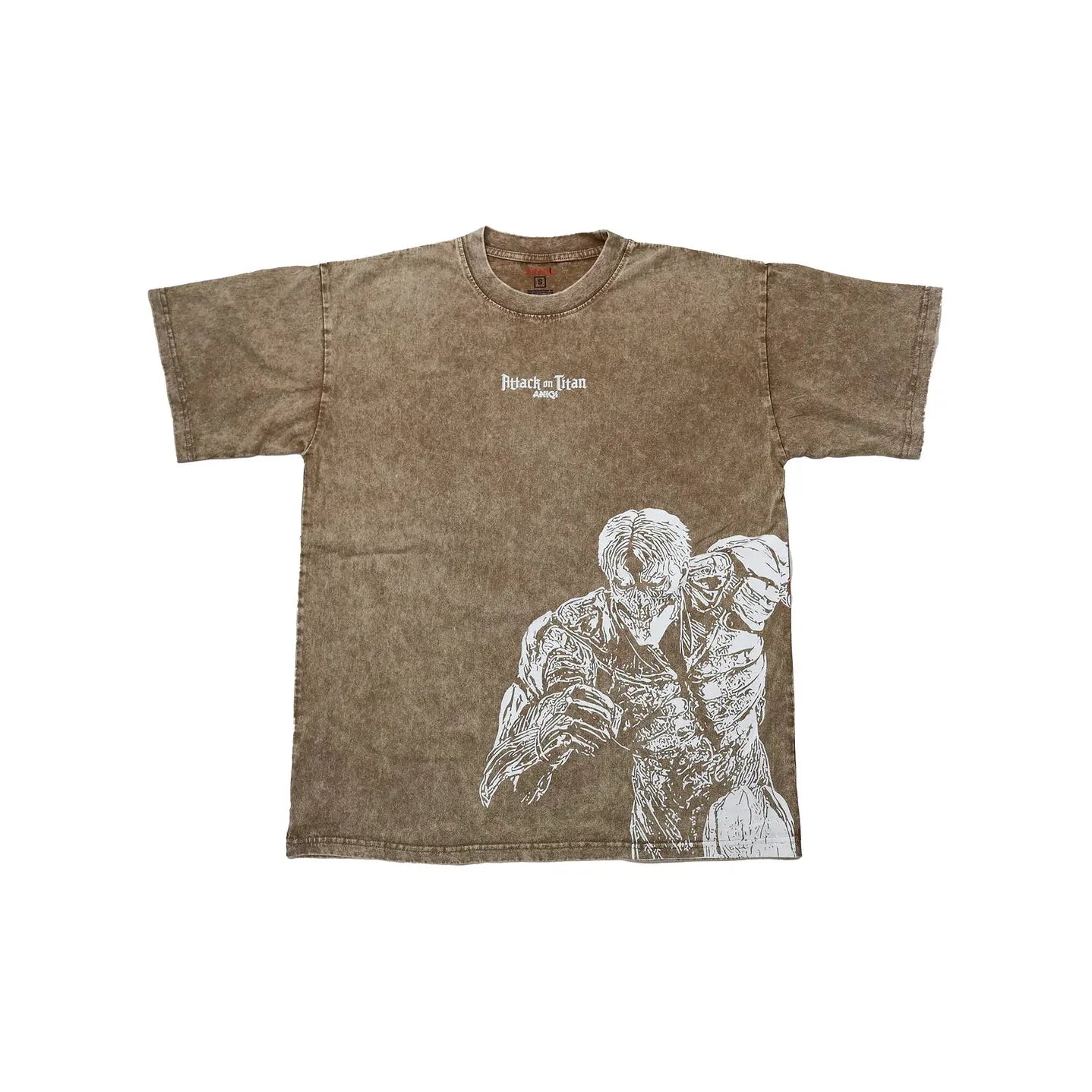 Armored Titan Acid Wash Tee - Medium