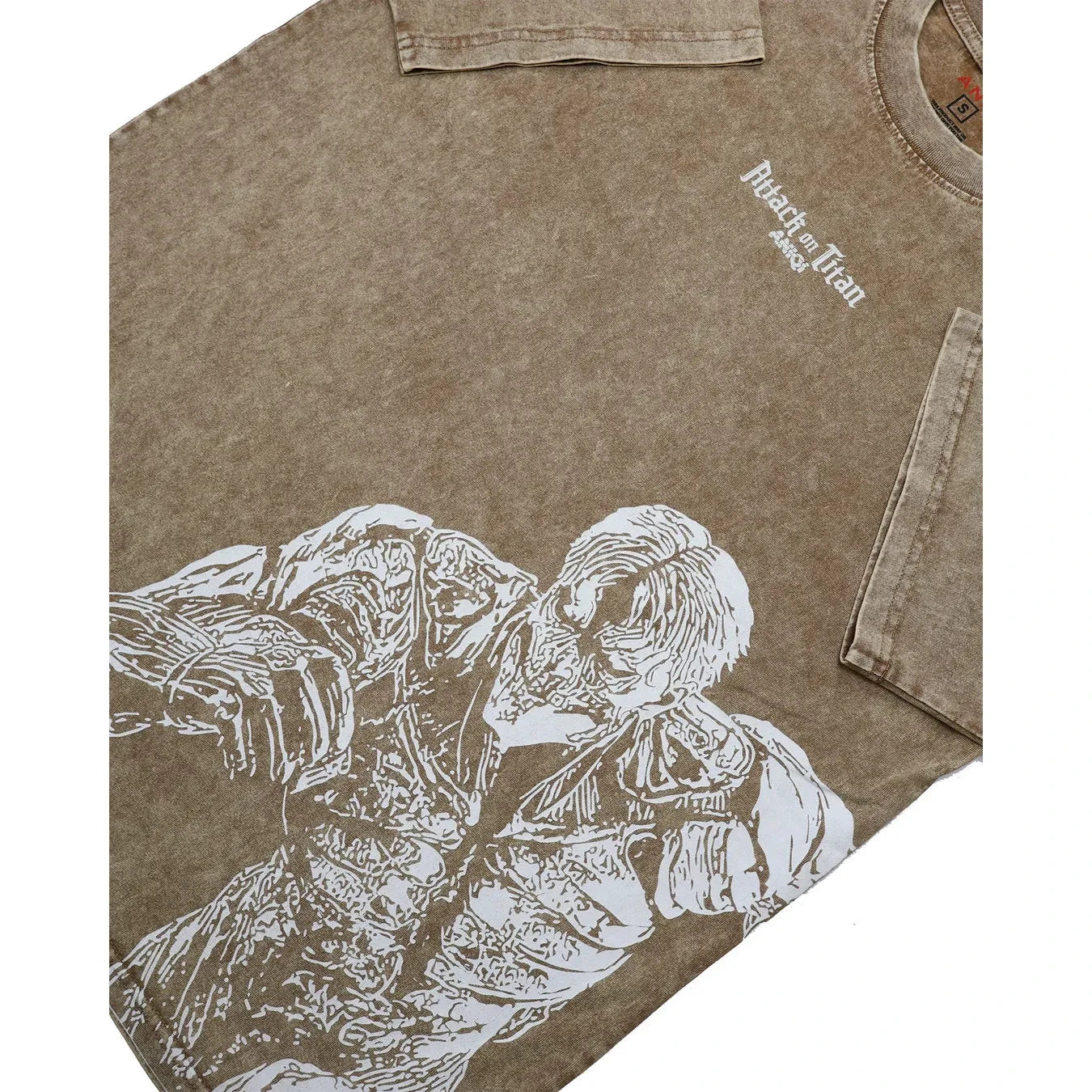 Armored Titan Acid Wash Tee - Medium