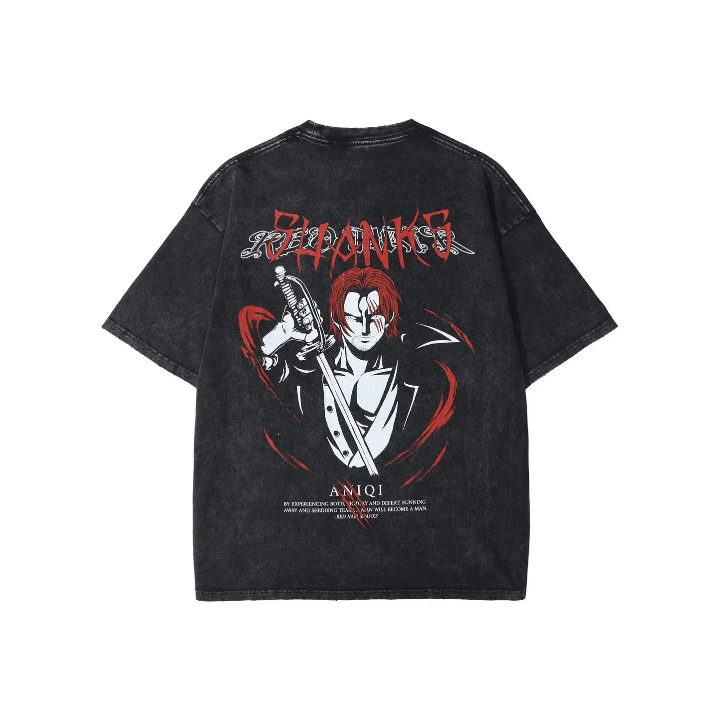 Akagami Embroidered Acid Wash Tee - XXL (Pre-Order)