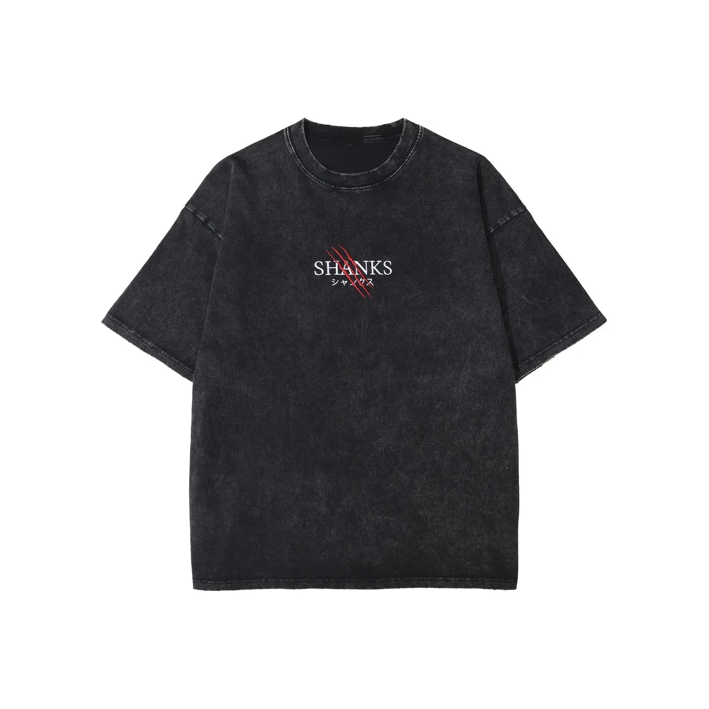 Akagami Embroidered Acid Wash Tee - XXL (Pre-Order)