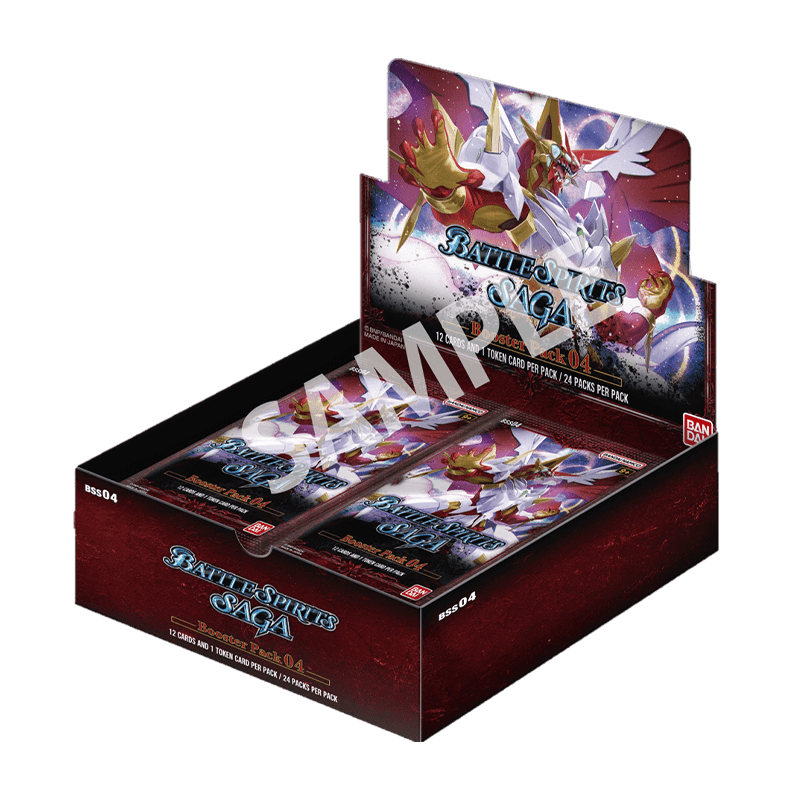 Battle Spirits Saga: Set 04 Savior of Chaos Booster Box (BSS04) (Pre-Order) (Release 3/1/24) (Case Discounts Upon Request)