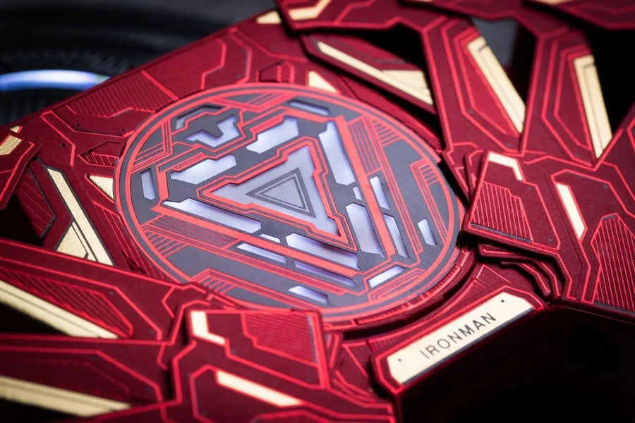 Iron Man: Mk 50 Gilded Playing Cards