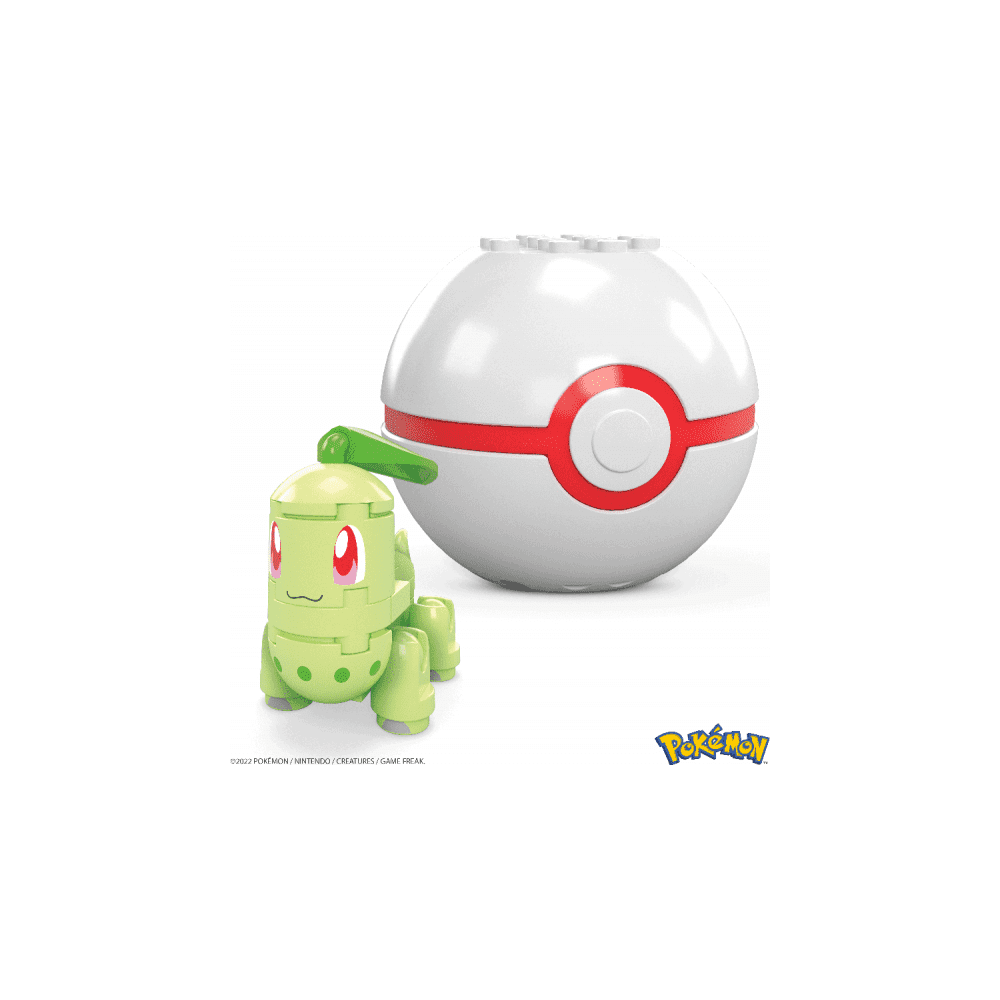 Chikorita - Mega Construx Pokemon Pokeball Series