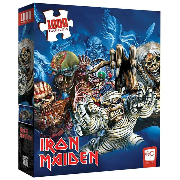 Iron Maiden "The Faces of Eddie" 1000pc Puzzle (Pre-Order)