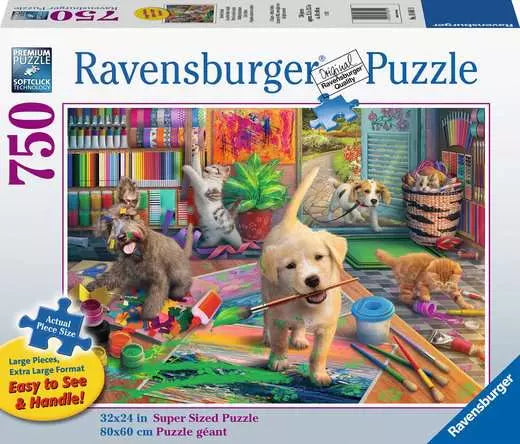 Cute Crafters 750pc Large Format Puzzle (Pre-Order)