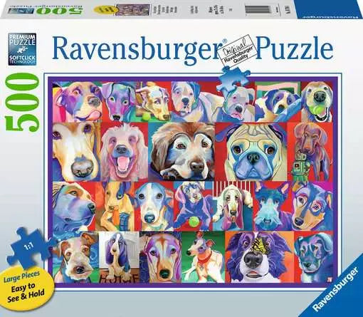 Hello Doggie 500pc Large Format Puzzle (Pre-Order)