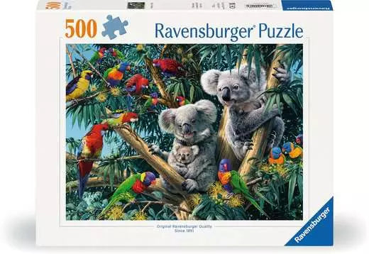 Koalas in a Tree 500pc Puzzle (Pre-Order)