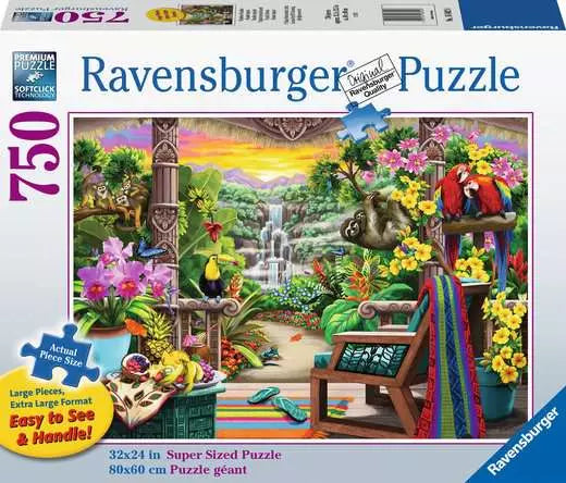 Tropical Retreat 750pc Large Format Puzzle (Pre-Order)