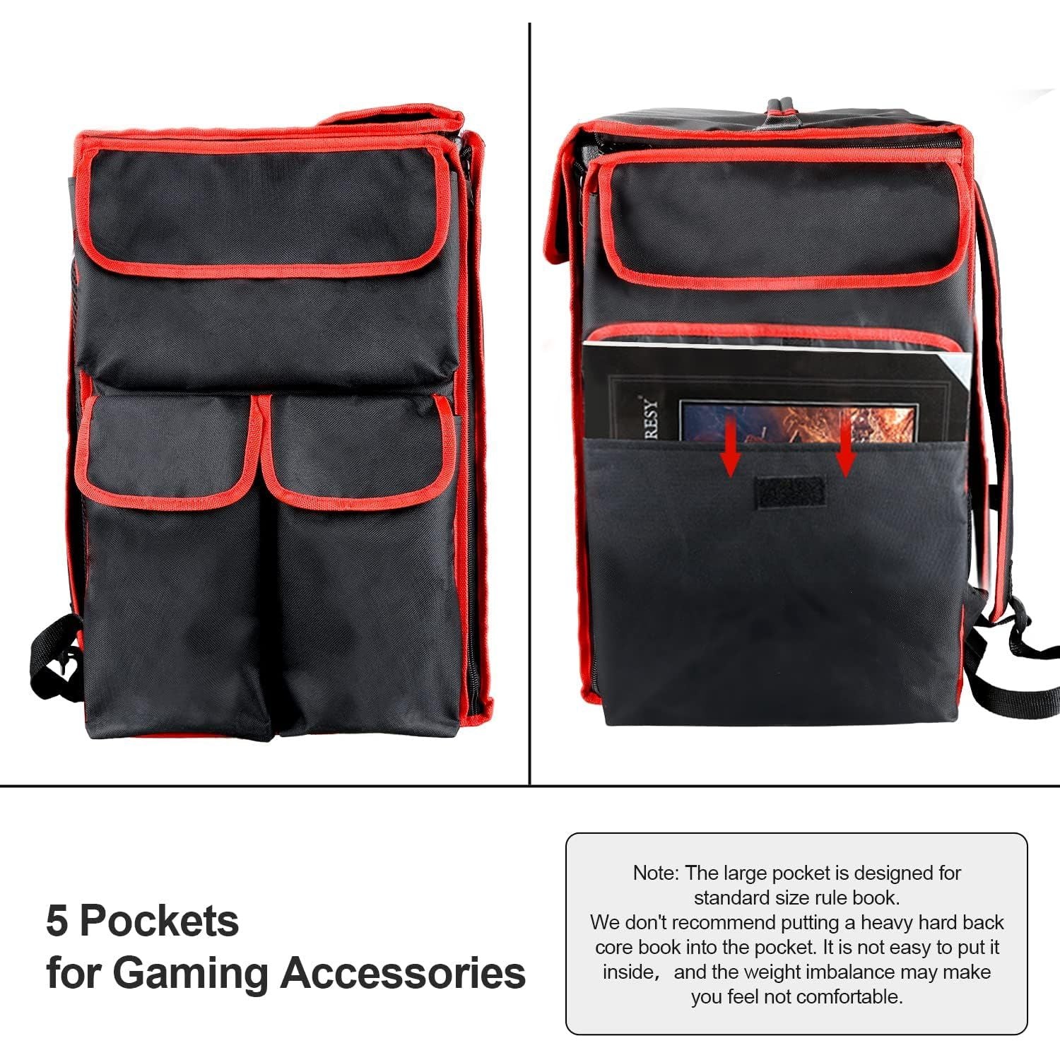 Jucoci Wargame Miniature Portable Large Storage Case + Backpack Bundle