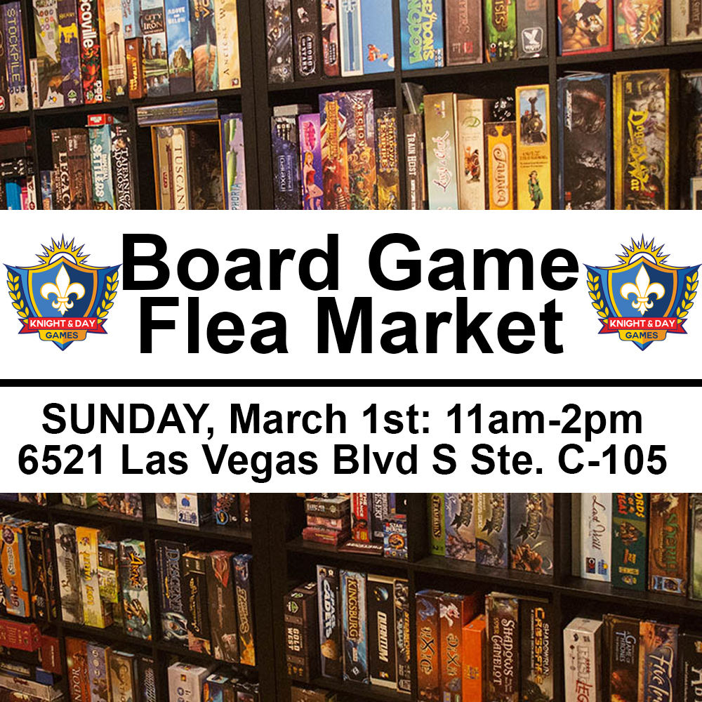 2026 Board Game Flea Markets