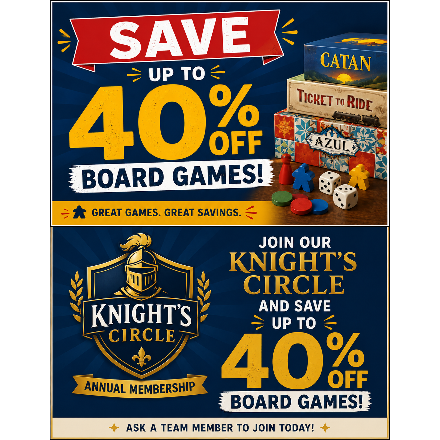 Knight's Circle Annual Membership