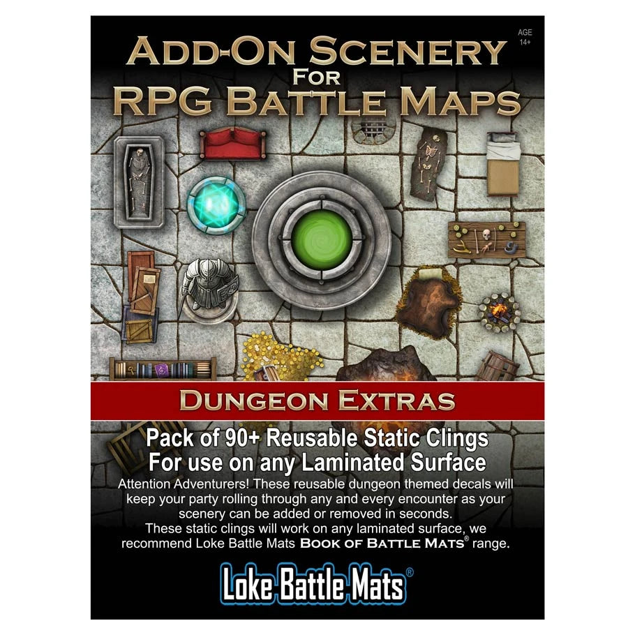 Add On Scenery Pack RPG Maps: Dungeon Extras