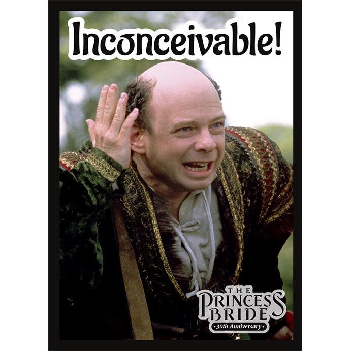 Princess Bride: Inconceivable Double-Matte Sleeve