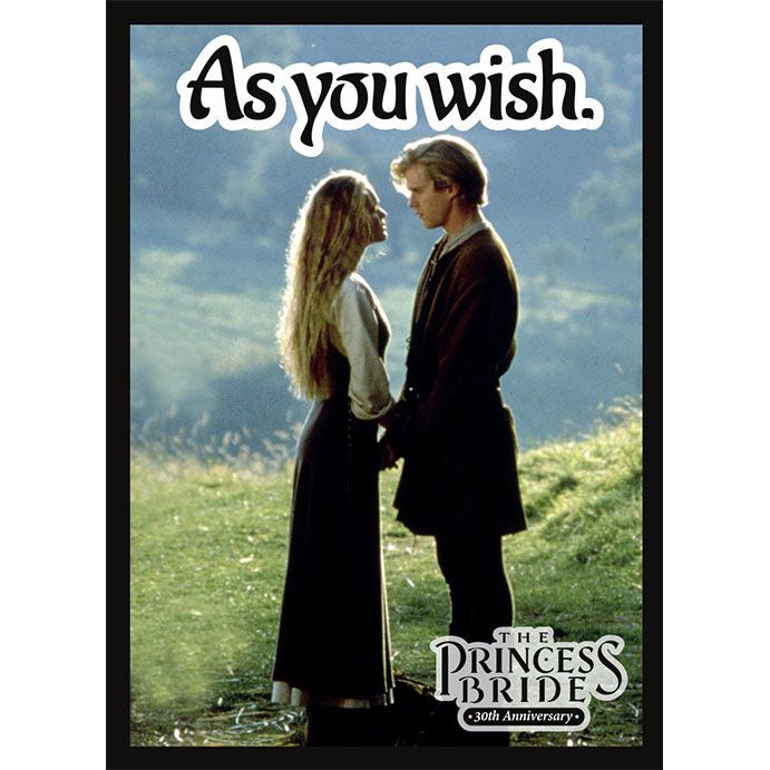 Princess Bride: As You Wish Double-Matte Sleeve