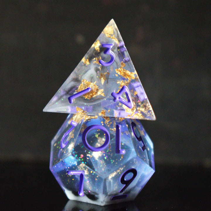 Misty Mountain - Mirage Arcane Sharp-Edged - 7-set Resin Dice