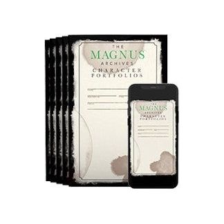 The Magnus Archives Roleplaying Game: Set of 5 Character Portfolios (Kickstarter Pre-Order)