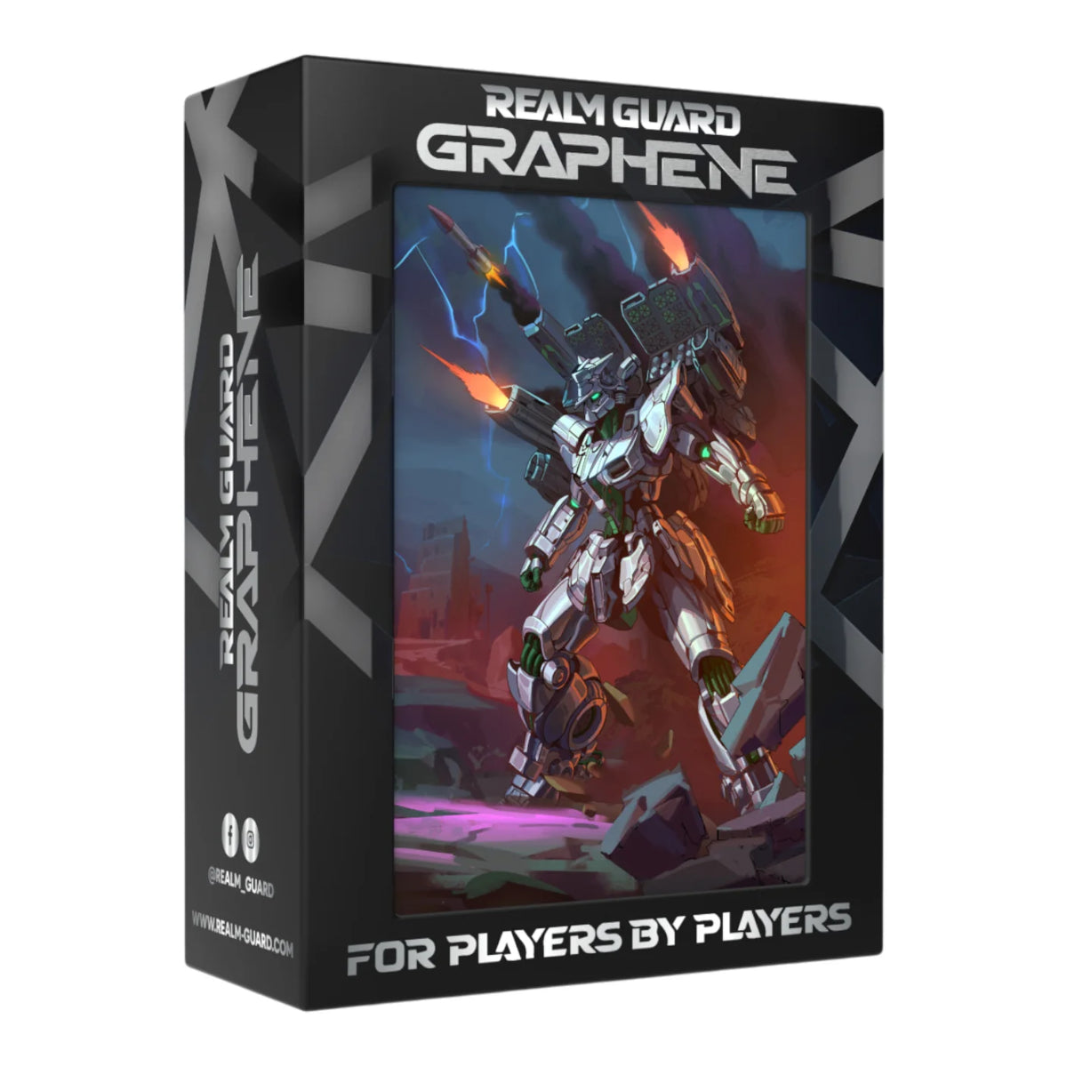 Realm Guard: Graphene Art Sleeves - Mech Warrior V1