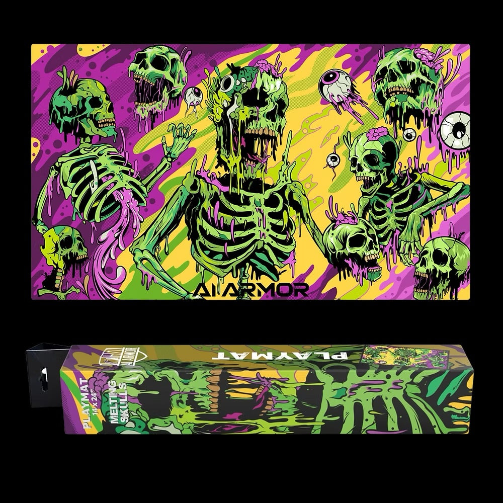 Ai Armor - Melting Skulls 14x24"