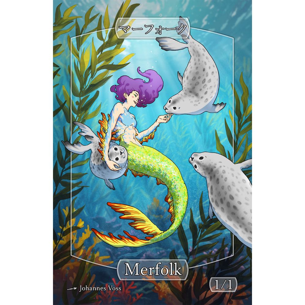 Johannes Voss Sparkly Tokens: Merfolk