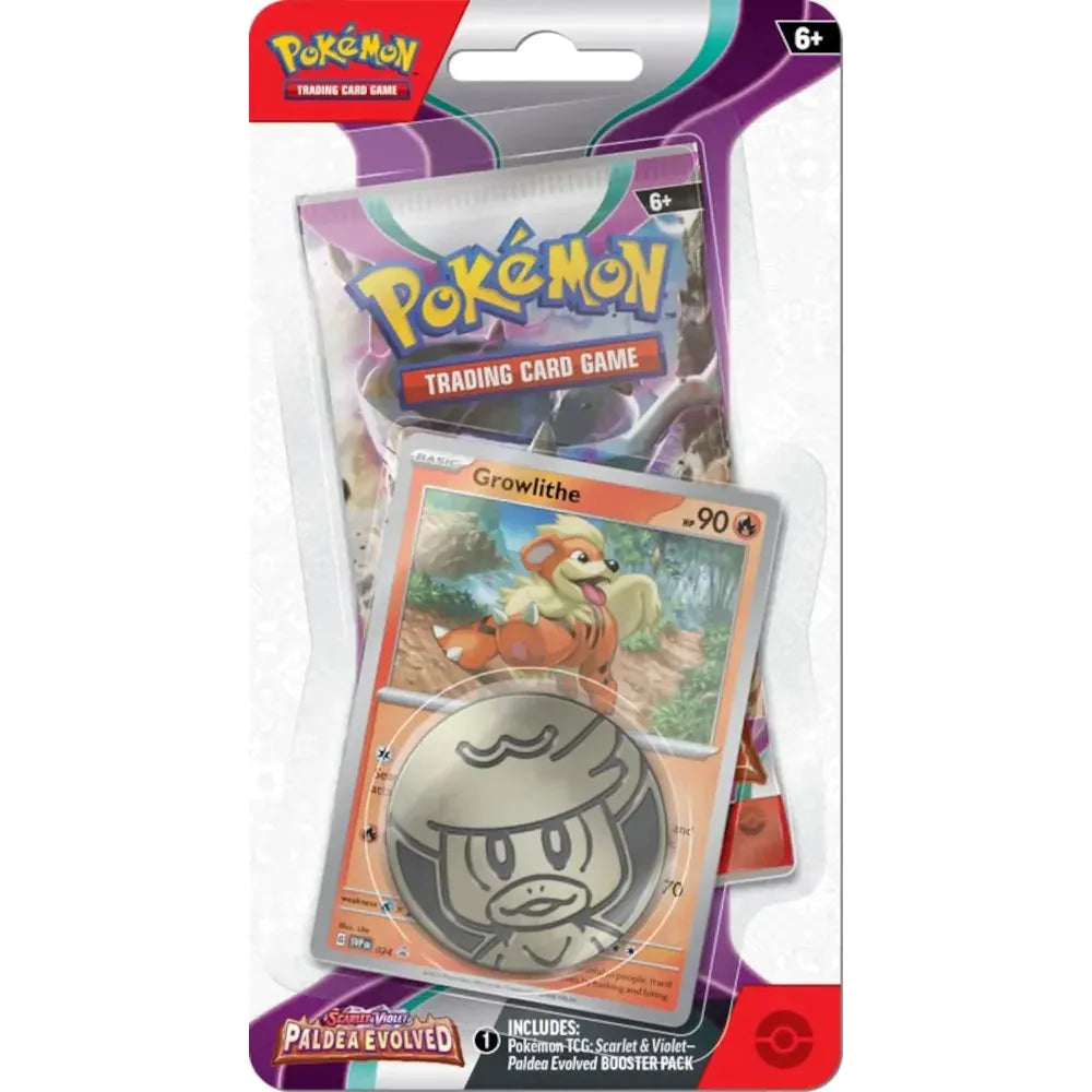 Pokemon: Scarlet and Violet: Paldea Evolved - Checklane Blister