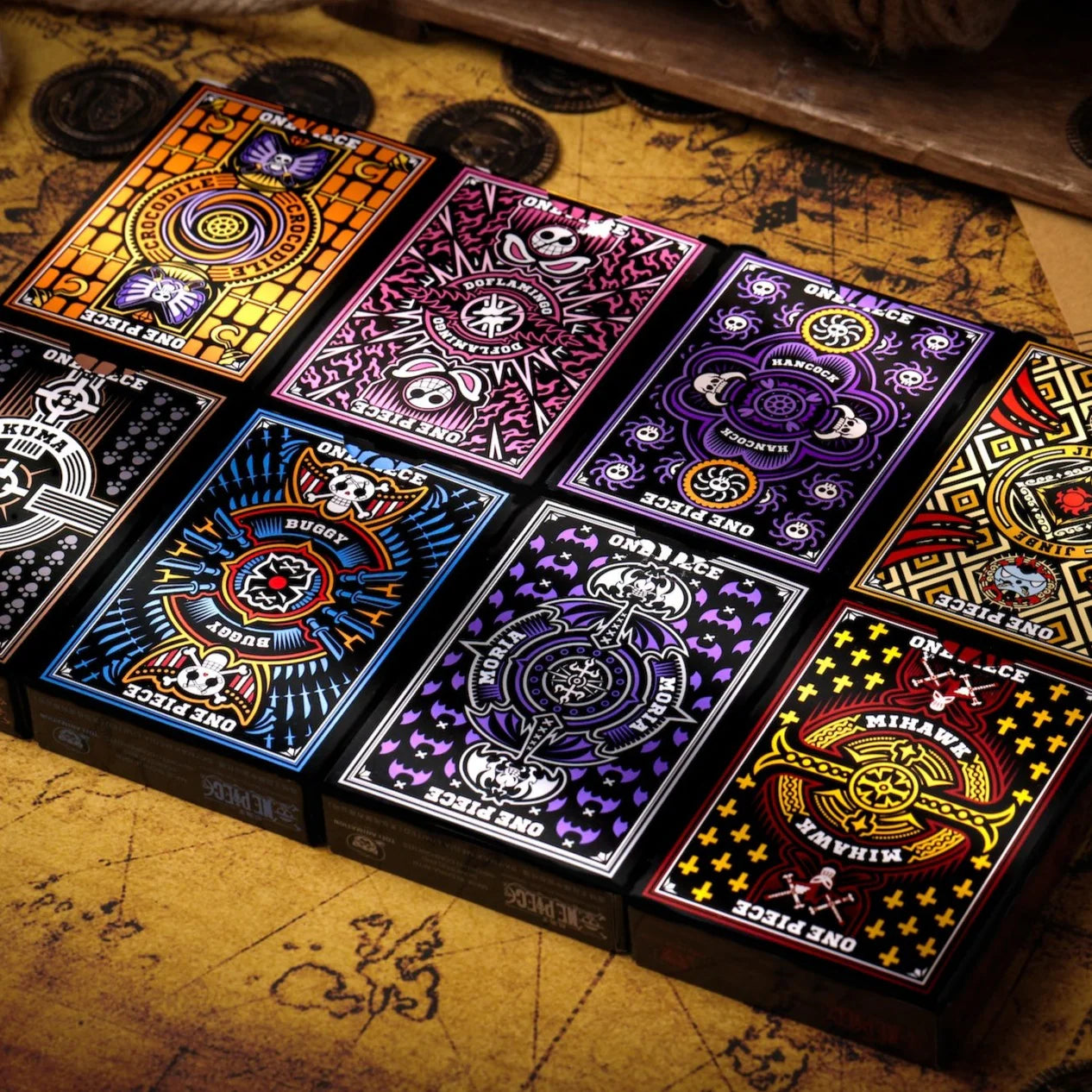 One Piece: Shichibukai Playing Cards - Exclusive Foiled Collection