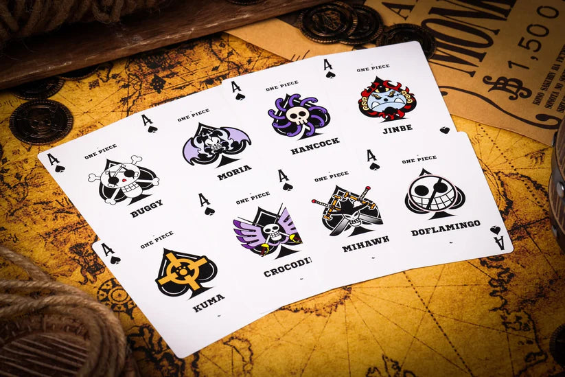 One Piece: Shichibukai Playing Cards - Exclusive Foiled Collection