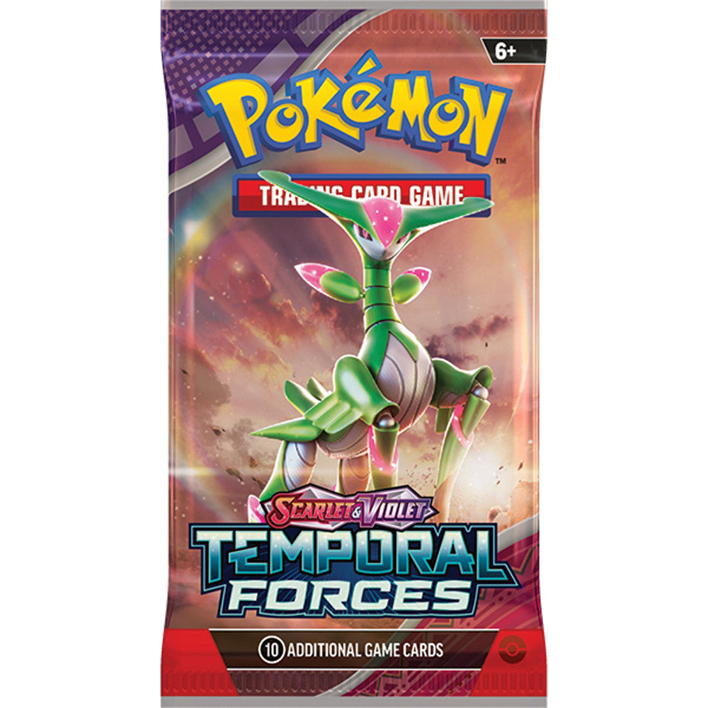 Pokemon: Scarlet and Violet - Temporal Forces Sleeved Booster Pack