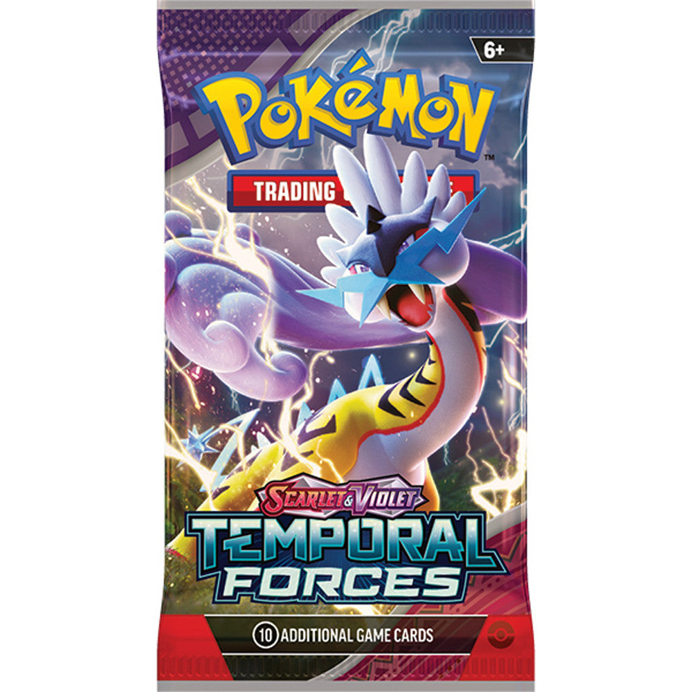 Pokemon: Scarlet and Violet - Temporal Forces Sleeved Booster Pack