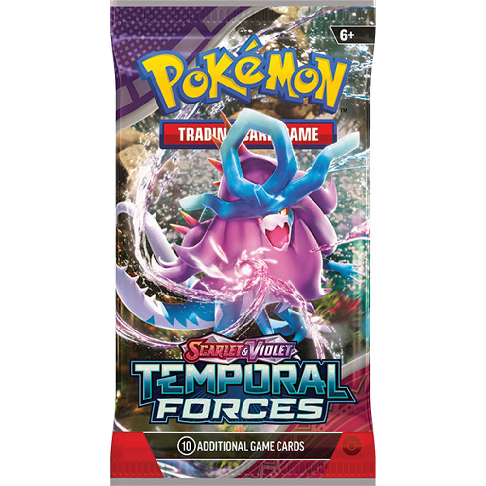 Pokemon: Scarlet and Violet - Temporal Forces Sleeved Booster Pack