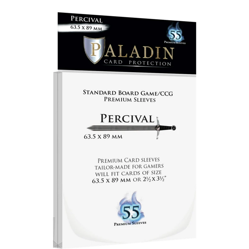 Paladin Sleeves 55ct: Percival 63.5x89 mm