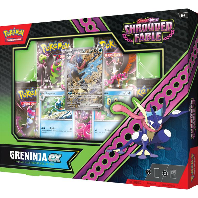 Pokemon: Scarlet And Violet: Shrouded Fable Greninja Special Illustration Collection (Pre-Order) (Release 8/2/24)