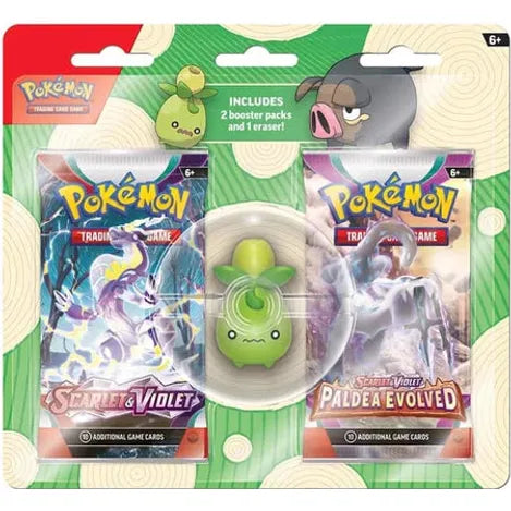 Pokemon TCG: Back to School Eraser Blister 2023