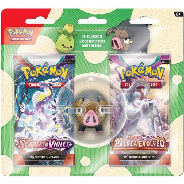 Pokemon TCG: Back to School Eraser Blister 2023