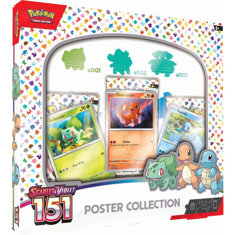 Pokemon Scarlet and Violet 151 Collection - Poster Collection (September 22nd Release)