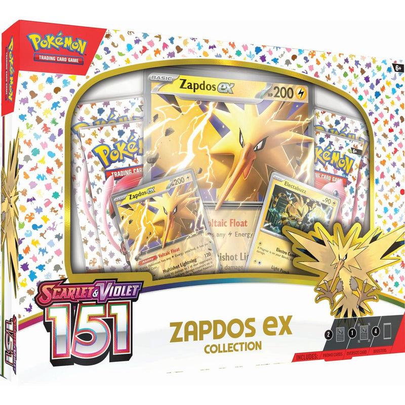 Pokemon: Scarlet and Violet 151 Collection Zapdos EX