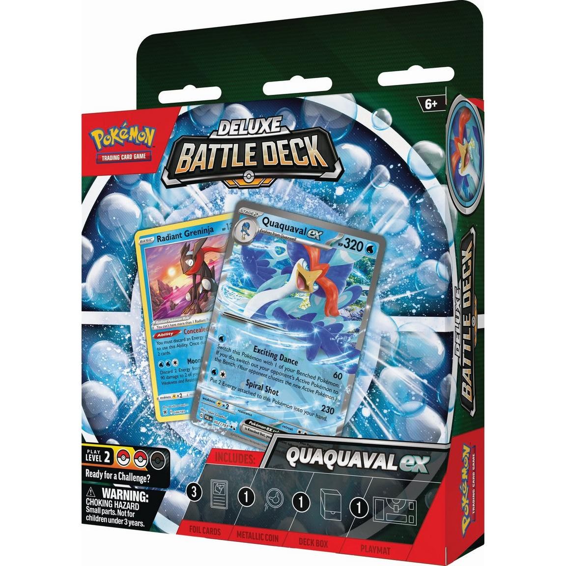 Pokemon TCG: Deluxe Battle Decks: Meowscarada Ex and Quaquaval Ex