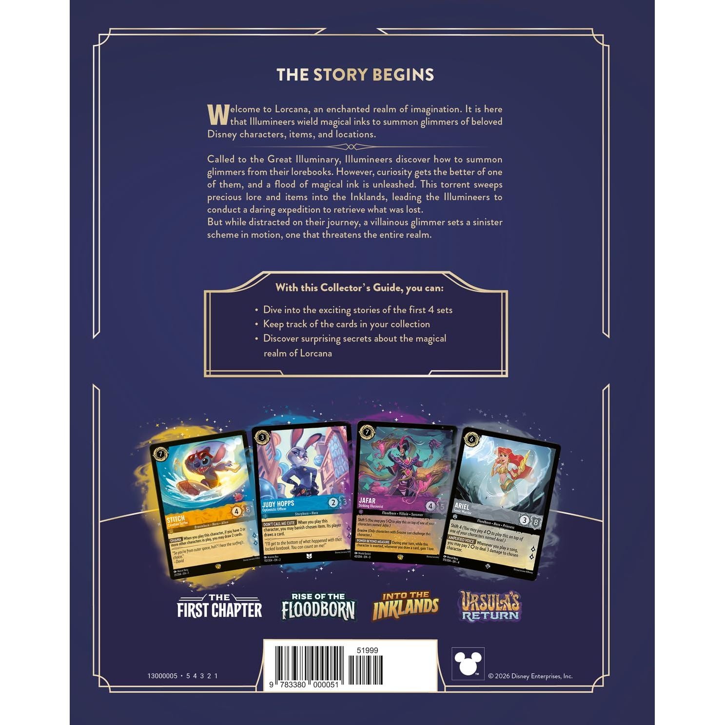 Lorcana TCG: Official Collector's Guide - Set 1-4