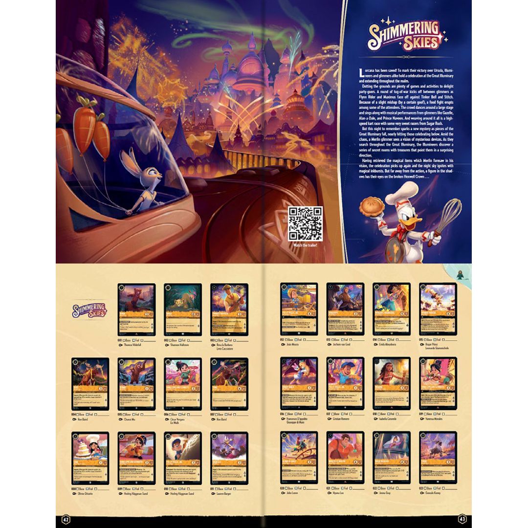 Lorcana TCG: Official Collector's Guide - Set 5-8