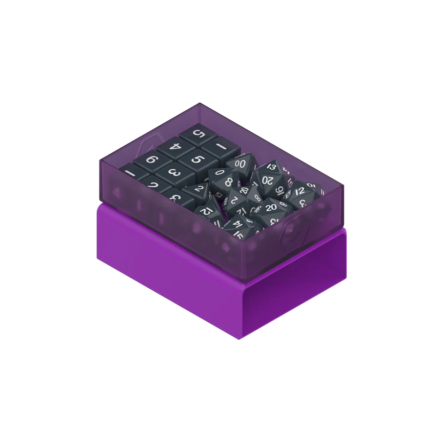 Heavy Play - RNG Dicebox - Bard Purple