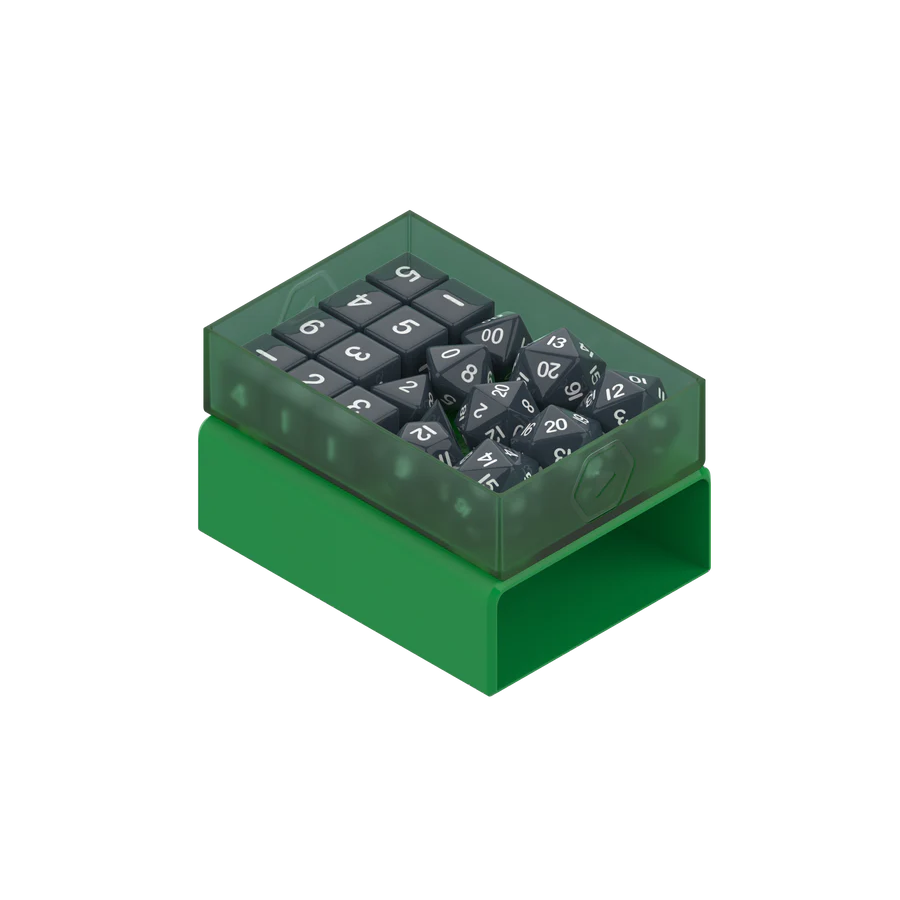 Heavy Play - RNG Dicebox - Druid Green