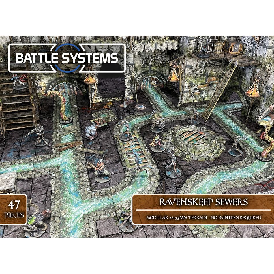 Battle Systems: Fantasy Dungeon - Ravenskeep Sewers (Pre-Order Restock)