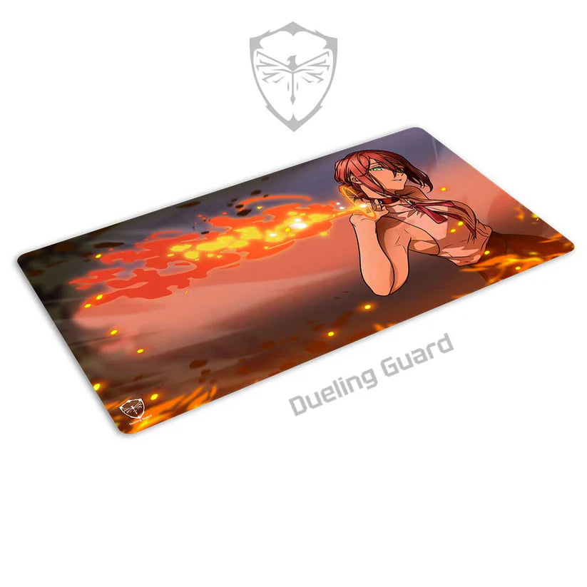 Bomb Girl 1-Player Stitched Edge Playmat (Pre-Order)