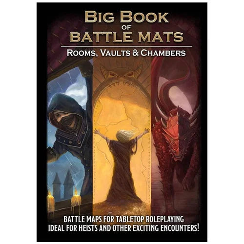 Big Book of Battle Mats: Rooms, Vaults, & Chambers (Pre-Order)