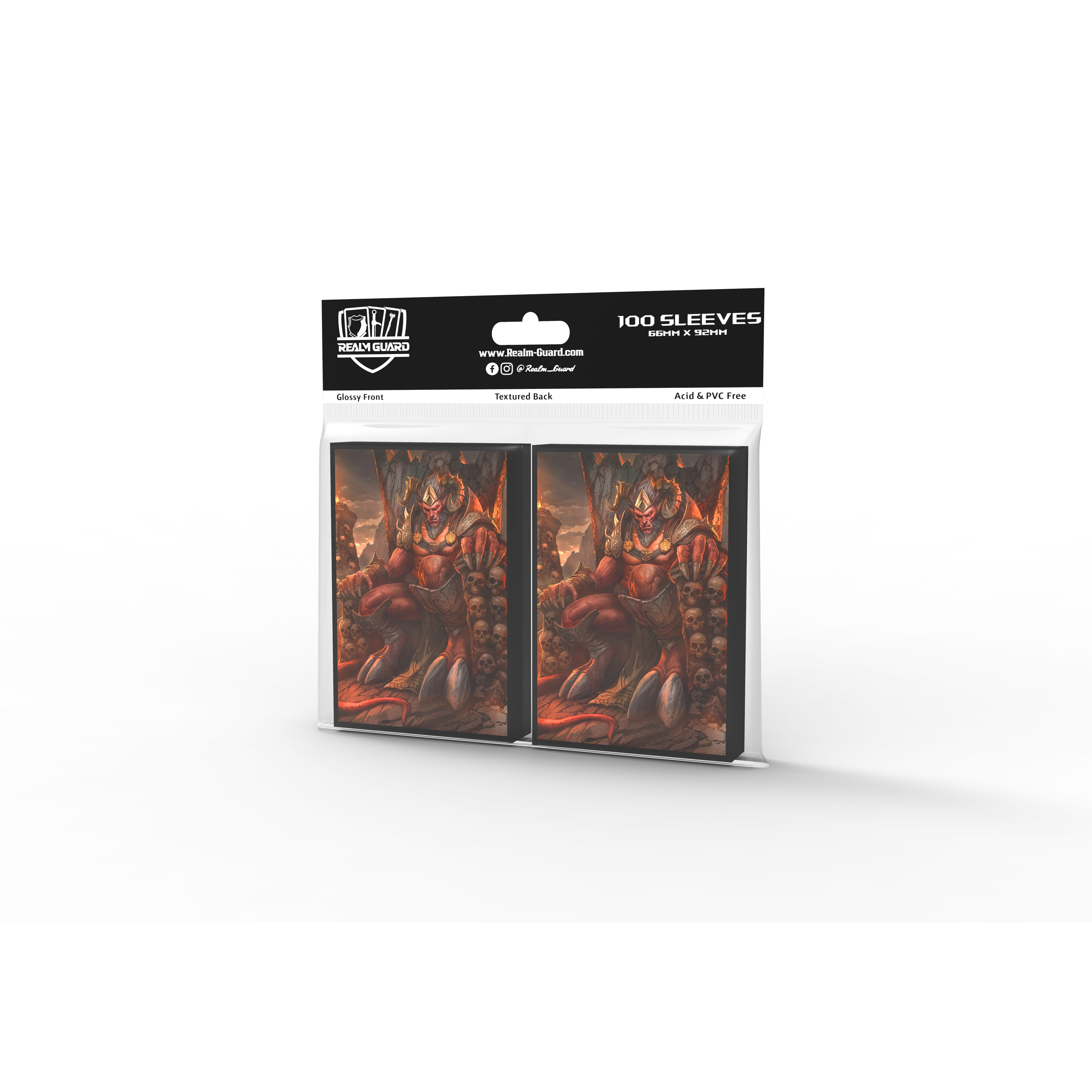Realm Guard: Art Sleeves - Demon Throne
