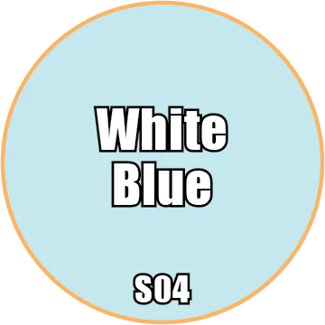 S04 White Blue - Vince Venturella Signature Series Pro Acryl