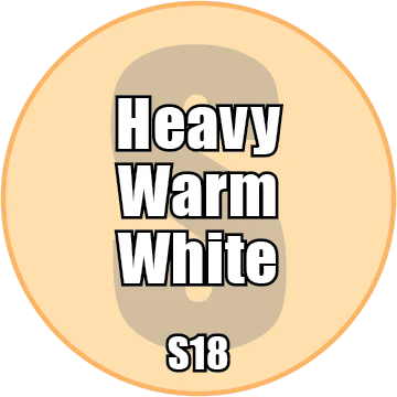 S18 Heavy Warm White - Ben Komets Signature Series Pro Acryl