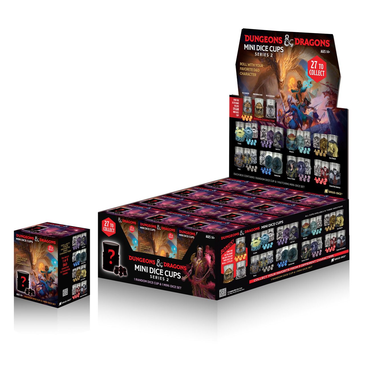 Dungeons & Dragons: Mystery Mini-Dice Cup Series 2