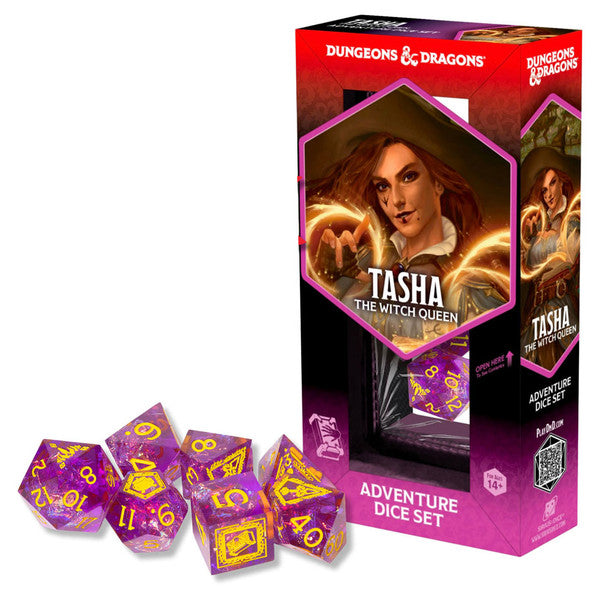 Dungeons & Dragons: Tasha The Witch Queen Sharp Edge Adventure Dice
